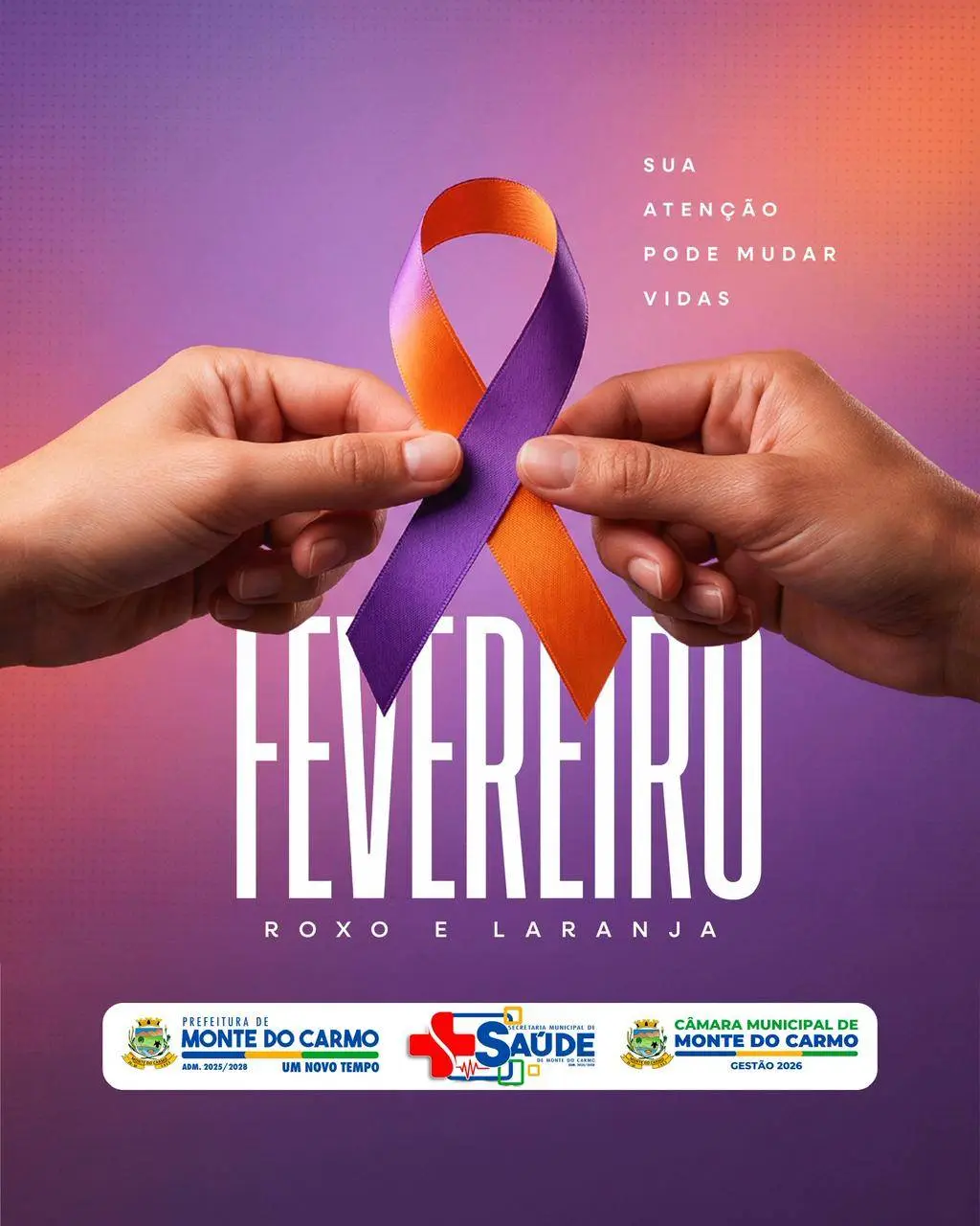 💜🧡 Fevereiro Roxo & Laranja 🧡💜